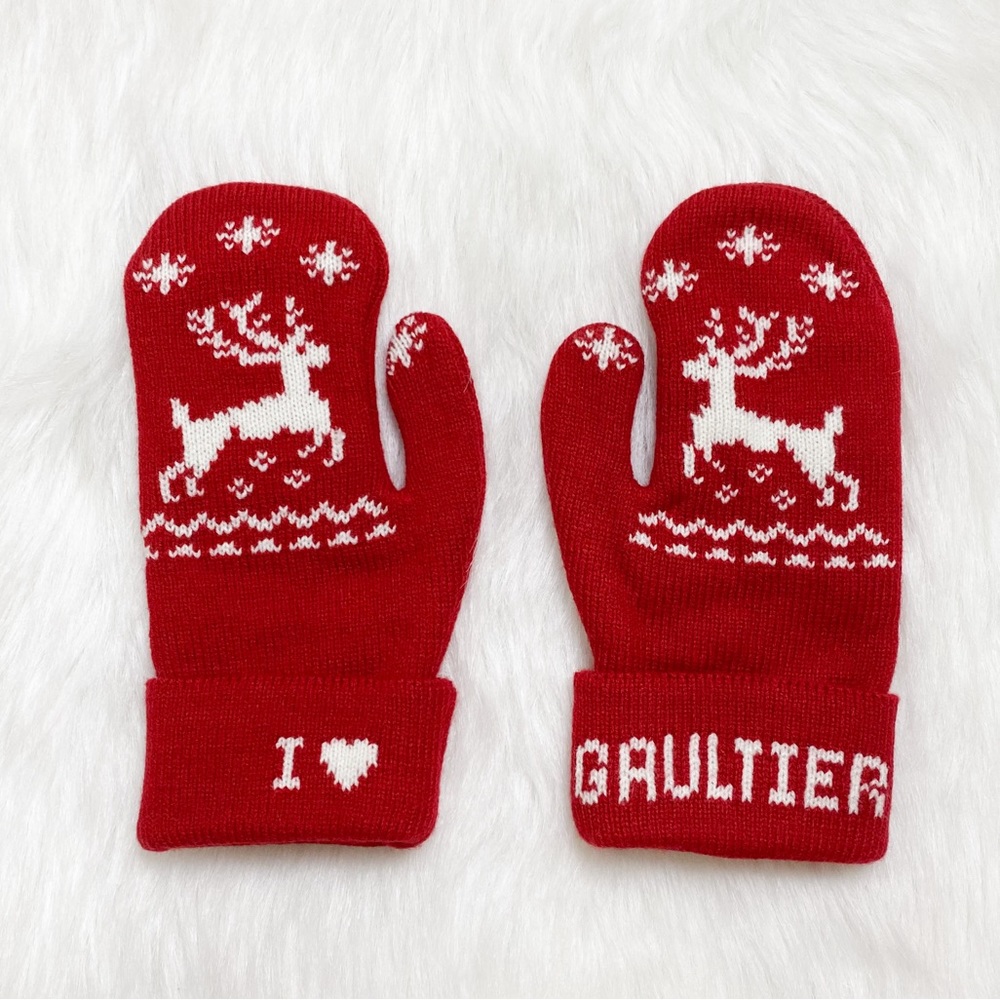 Jean Paul Gaultier winter mittens